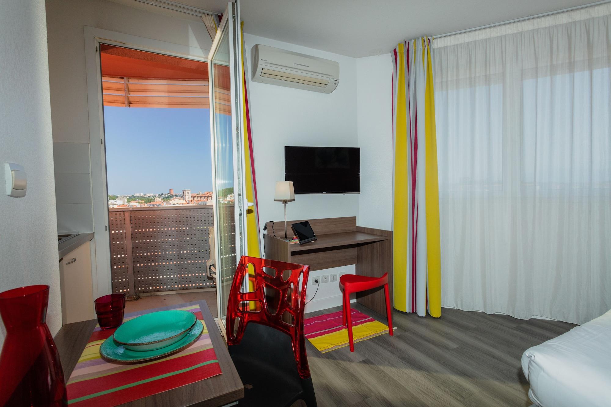 Appart-Hotel Mer & Golf City Perpignan Centre Zewnętrze zdjęcie